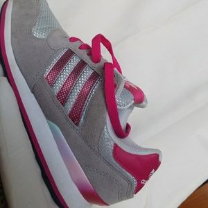 Pink and Grey Adidas